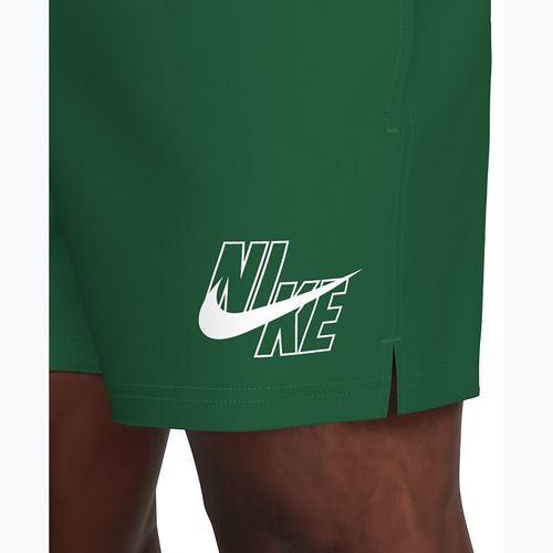 Men's swim shorts Nike Logo Lap 5" Volley malachite