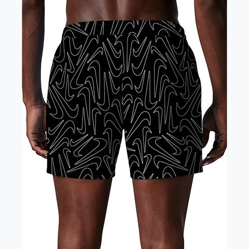 Men's swim shorts Nike Breaker Logofetti 5" Volley black