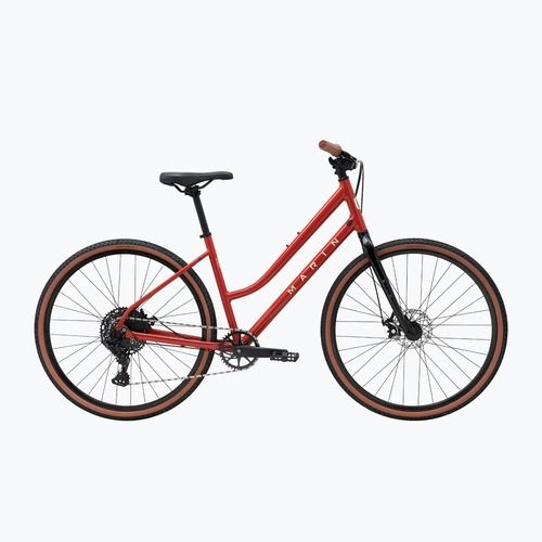Women's cross bike Marin Kentfield 2 ST 700C red
