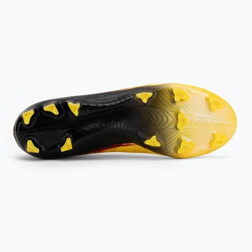 Football boots New Balance Furon Elite V8 FG punch yellow/black 100/fire cracker