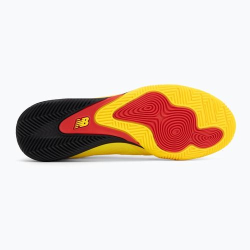 Football boots New Balance Furon Pro V8 IN punch yellow/black 100/fire cracker