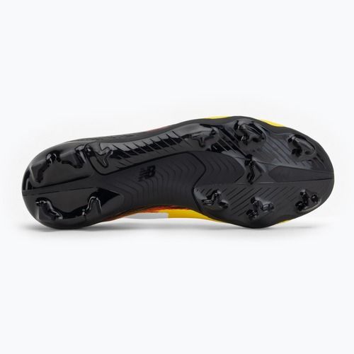 Children's football boots New Balance Furon Team V8 FG punch yellow/black 100/fire cracker