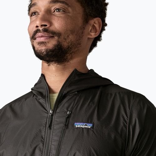 Men's wind jacket Patagonia Houdini black w/black