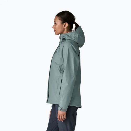 Women's rain jacket Patagonia Torrentshell 3L Rain blue sage