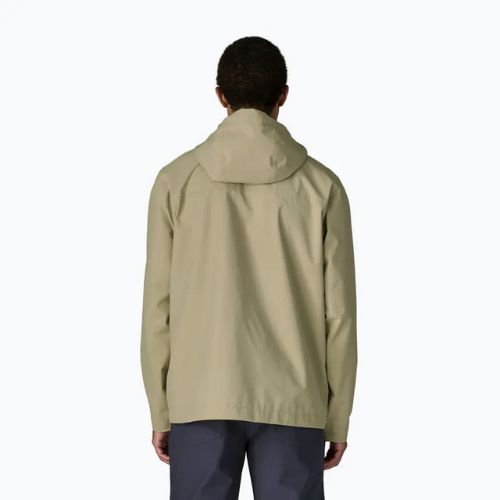 Men's rain jacket Patagonia Outdoor Everyday Rain weathered stone