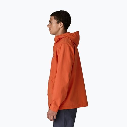 Men's rain jacket Patagonia Outdoor Everyday Rain coal orange