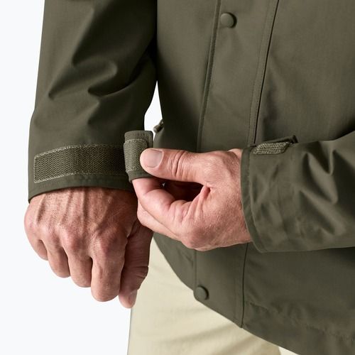 Men's rain jacket Patagonia Outdoor Everyday Rain basin green