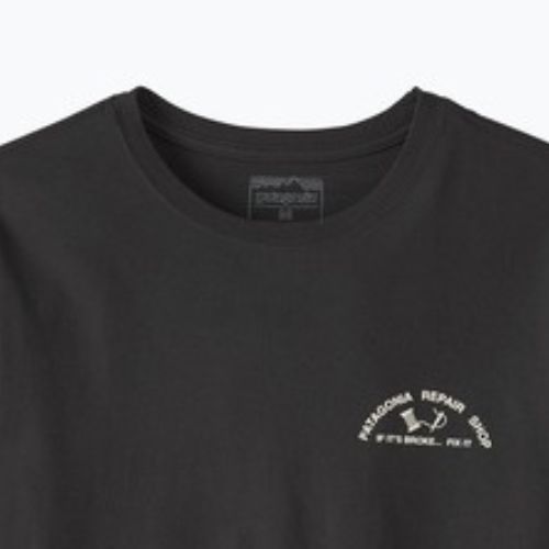 Men's T-shirt Patagonia Repair Shop ink black