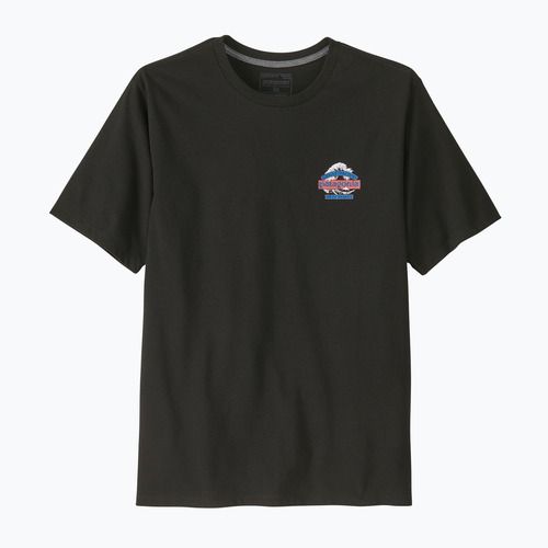 Men's trekking T-shirt Patagonia Great Waves Responsibili Tee black