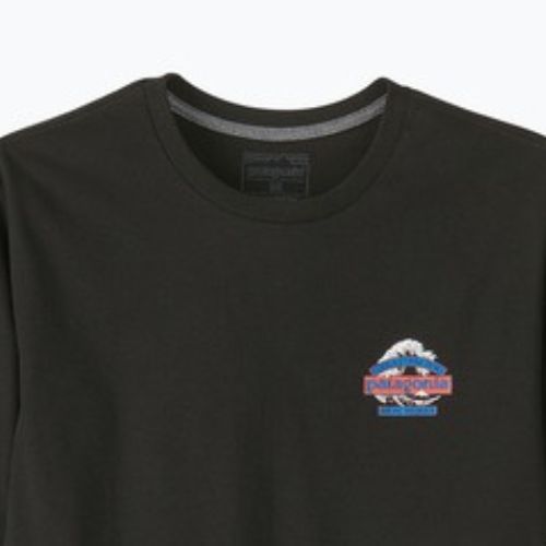 Men's trekking T-shirt Patagonia Great Waves Responsibili Tee black