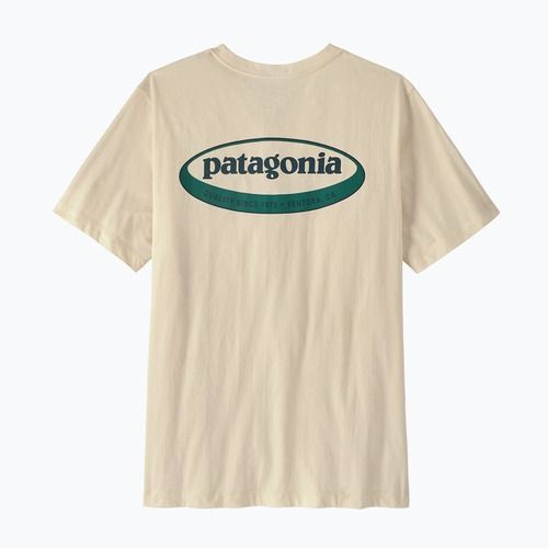 Men's T-shirt Patagonia '95 Oval Logo undyed natural