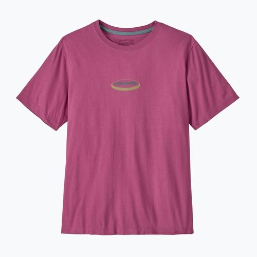 Men's T-shirt Patagonia '95 Oval Logo faded magenta