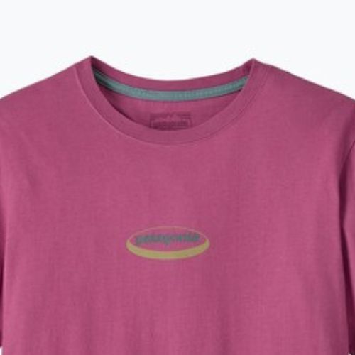 Men's T-shirt Patagonia '95 Oval Logo faded magenta