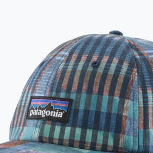 Baseball cap Patagonia P-6 Label Trad melt away/still blue