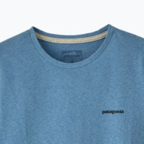 Women's T-shirt Patagonia P-6 Logo Responsibili-Tee shore blue