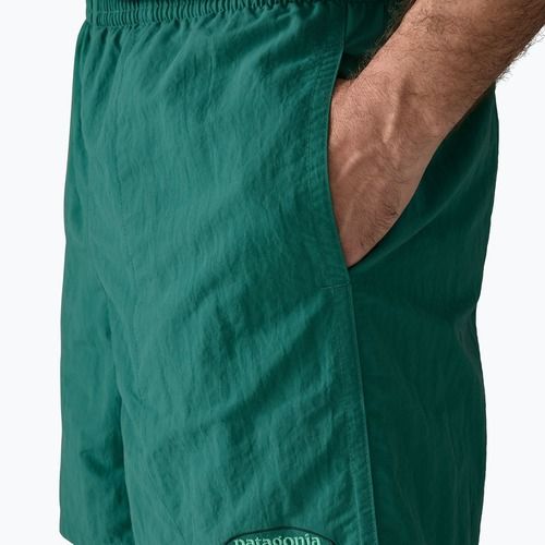 Men's shorts Patagonia Baggies 5" 95 oval logo/gem green