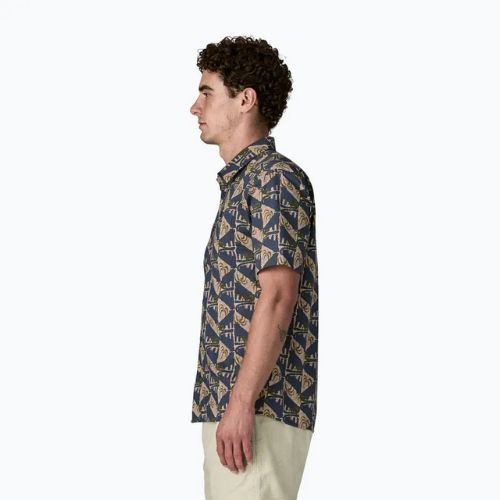 Men's shirt Patagonia Go To jaguar geo/dolomite blue