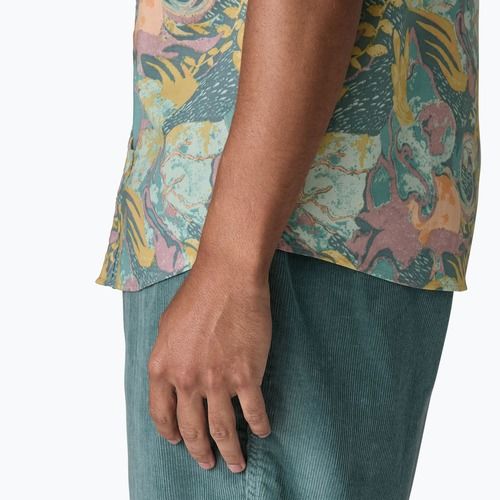 Men's shirt Patagonia Go To moon tripper/blue sage