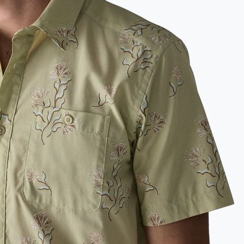 Men's shirt Patagonia Go To ocean blooms/weathered stone