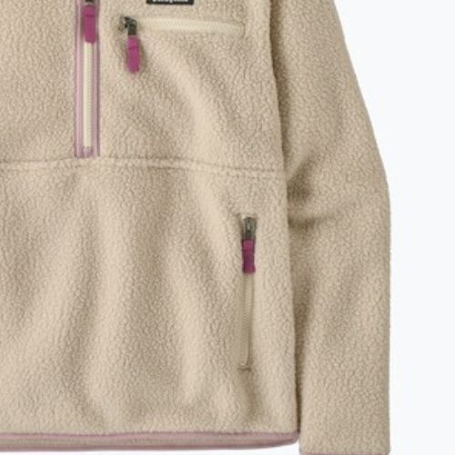 Women's fleece sweatshirt Patagonia Retro Pile Marsupial dark natural