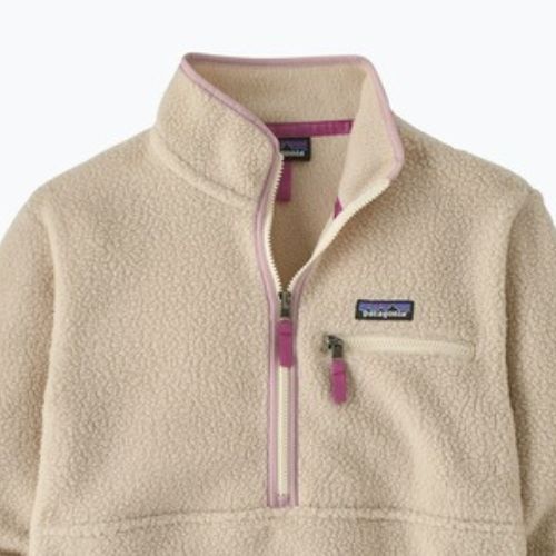 Women's fleece sweatshirt Patagonia Retro Pile Marsupial dark natural