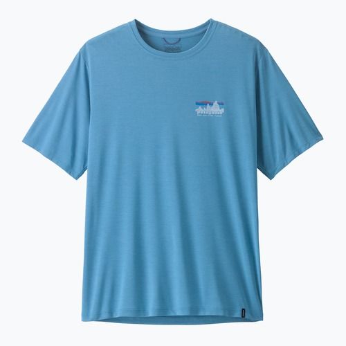 Men's T-shirt Patagonia Capilene Cool Daily - '73 Skyline shore blue/light shore blue x-dye