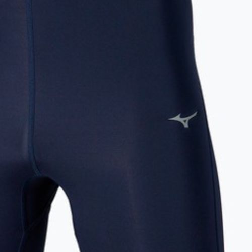Men's running leggings Mizuno Core Impulse Mid baritone blue