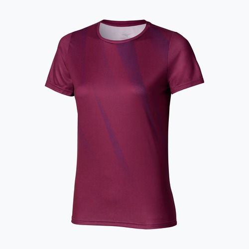 Women's running top Mizuno Core Graphic Tee dark purple
