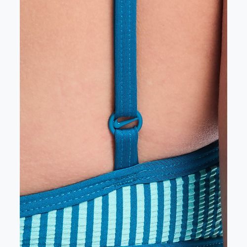 Swimsuit top Nike Ripple Texture Bralette Classic Bikini bleached turquoise