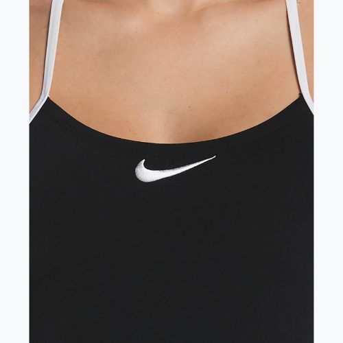 Women's one-piece swimsuit Nike Hydrastrong Logo Graphic T-Back black
