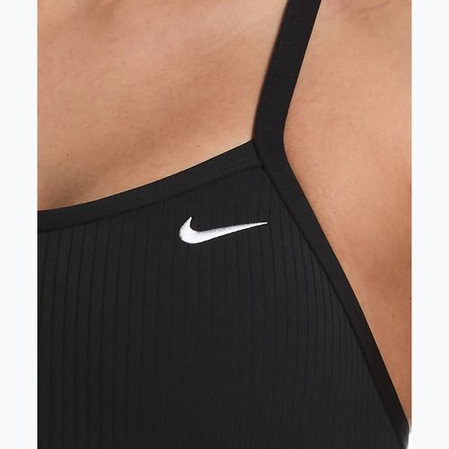 Women's one-piece swimsuit Nike Solid Racerback black