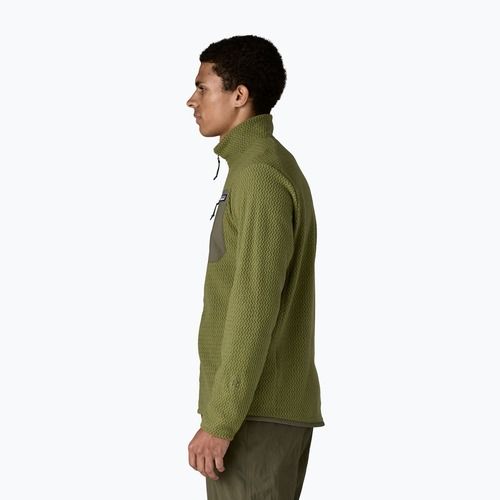 Men's trekking sweatshirt Patagonia R1 Air caper green
