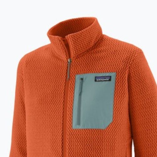 Men's trekking sweatshirt Patagonia R1 Air coal orange