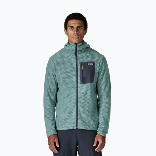 Men's trekking sweatshirt Patagonia R1 Air Full Zip Hoody blue sage