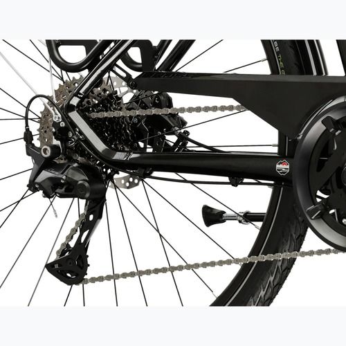Men's trekking bike KROSS Trans 7.0 black/silver/shine