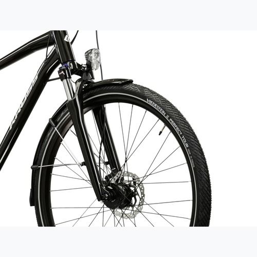 Men's trekking bike KROSS Trans 7.0 black/silver/shine