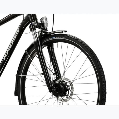 Men's trekking bike KROSS Trans 7.0 Bg black/grey/shine