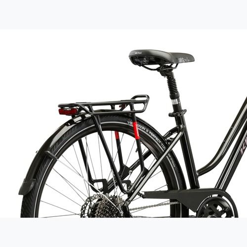 Women's trekking bike KROSS Trans 7.0 W black/pink/shine