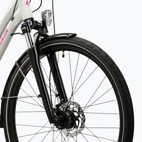 Men's trekking bike KROSS Trans 4.0 grey/black/matte