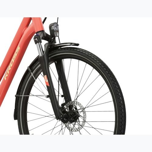 Electric bike KROSS Sentio Hybrid 2.0 el. 504 Wh coral/yellow/matte
