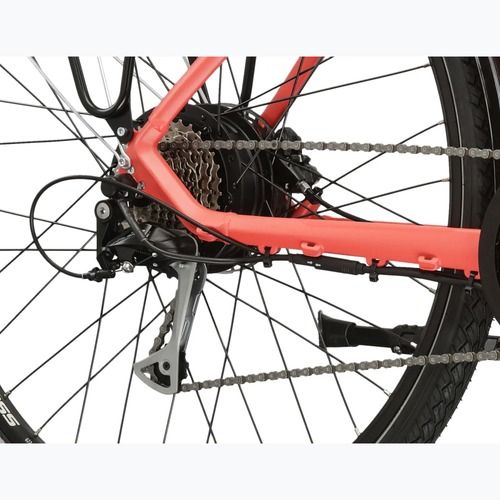 Electric bike KROSS Sentio Hybrid 2.0 el. 504 Wh coral/yellow/matte