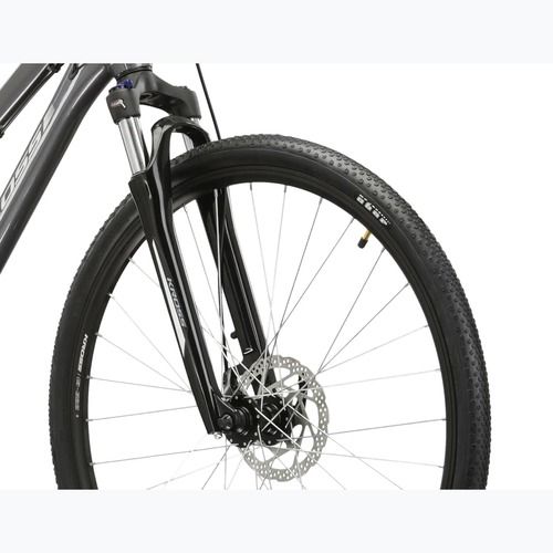 Women's city bike KROSS Move 2.0 W graphite/silver/shine