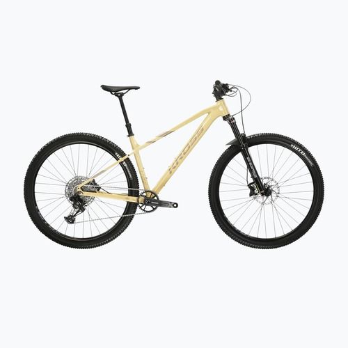 Women's mountain bike KROSS Level 6.0 beige/brown/shine