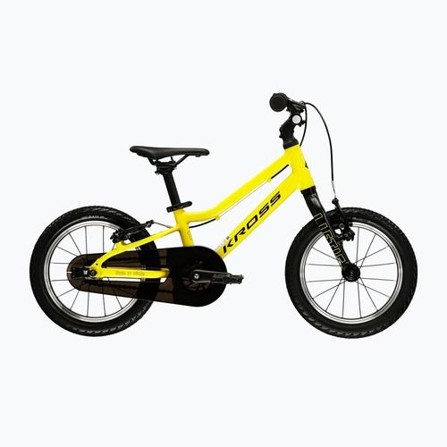 Children's bike KROSS Liftie 14 yellow/black/matte