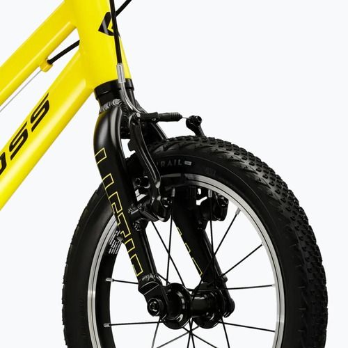Children's bike KROSS Liftie 14 yellow/black/matte