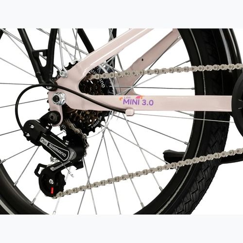 Children's bike KROSS Lea Mini 3.0 Eq W pink/pink/shine