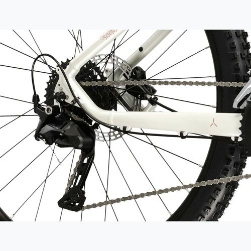 Women's mountain bike KROSS Lea 5.0 27,5" white/pink/shine