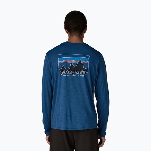 Men's longsleeve Patagonia Capilene Cool Daily - '73 Skyline clement blue/light clement blue x-dye