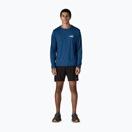 Men's longsleeve Patagonia Capilene Cool Daily - '73 Skyline clement blue/light clement blue x-dye