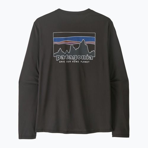 Men's longsleeve Patagonia Capilene Cool Daily - '73 Skyline black